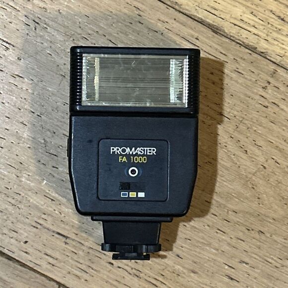 Promaster FA-1000 Shoe‎ Mount Flash - Picture 1 of 4